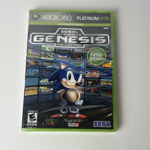 Other - Sonic's Ultimate Genesis Collection (Microsoft Xbox 360, 2009) New Factory Seal